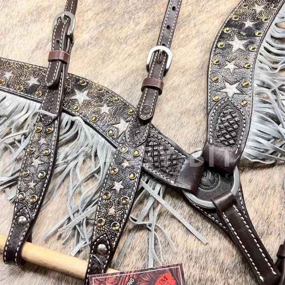 Circle Y Fringe & Bling Tack Set - Picture 3 of 5